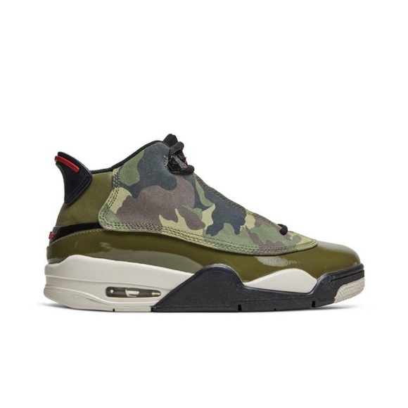 Jordan Dub Zero GS "Olive Camo" 311047-200 NEW - Picture 2 of 7